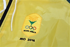Gary Player's Personal 2016 Rio Olympics South Africa Golf Team Captain Rainjacket & Pants with Letter