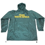 Gary Player's Personal 2016 Rio Olympics South Africa Golf Team Captain Rainjacket & Pants with Letter