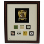 2007 US Open Championship at Oakmont CC Contestant Ltd Ed Player Gift #139/156 - Framed