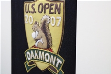 2007 US Open Championship at Oakmont CC Contestant Ltd Ed Player Gift #139/156 - Framed
