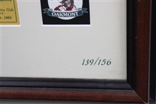 2007 US Open Championship at Oakmont CC Contestant Ltd Ed Player Gift #139/156 - Framed