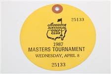 1980 Masters (Tuesday) & 1987 Masters (Wednesday) Tournament Tickets