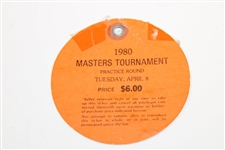 1980 Masters (Tuesday) & 1987 Masters (Wednesday) Tournament Tickets
