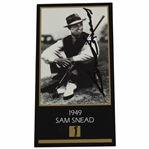 Sam Snead Signed 1993 Champions of Golf The Masters Collection 1949 Golf Card JSA ALOA