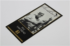 Sam Snead Signed 1993 Champions of Golf The Masters Collection '1952' Golf Card JSA ALOA