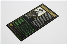 Sam Snead Signed 1993 Champions of Golf The Masters Collection '1952' Golf Card JSA ALOA