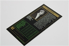 Sam Snead Signed 1993 Champions of Golf The Masters Collection '1954' Golf Card JSA ALOA