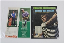 Big 3' Palmer, Nicklaus, & Player plus Nine (9) others Signed Golf World/Magazine Pages JSA ALOA
