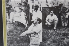 Seldom Seen 1948 Masters Champion Claude Harmon Signed Photo Display - Framed JSA #XX48163