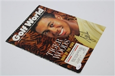 Tiger Woods Signed 1994 Golf World 'Man of the Year' Cover Page - November JSA #XX49033