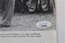 Ben Hogan Signed 'Augusta National…a Reserve' Magazine Page JSA #UU13685
