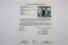 Arnold Palmer, Jack Nicklaus & Lee Trevino Signed Magazine Page JSA #XX48166