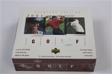 Sealed Unopened 2001 Upper Deck Premiere Edition Full Box of 24 Packs - #1505522