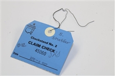 April 8, 1997 Masters Claim Check Stub with 2009 Caddy Bear & Golf Themed Lighter 