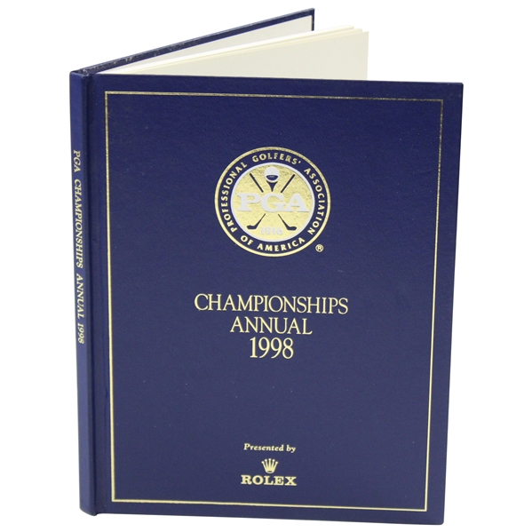 1998 PGA Championships Rolex Annual Book - Sahalee Country Club