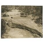 Early 1930s Augusta National Golf Club Original Photo of 3rd Green and Tee & 7th Fairway