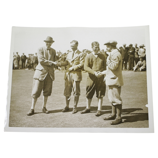 Bobby Jones 1921 Walker Cup Foursome Match at Hoylake Type 1 Victor Forbin Photo