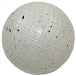 Circa 1890 Thornton 27 Super B Golf Ball from Frank Hardison Collection - Excellent Condition