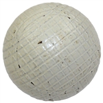 Circa 1890 Thornton 27 Super B Golf Ball from Frank Hardison Collection - Excellent Condition