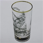 1946 Masters Tournament Clubhouse Contestant/Member Gifted Glass