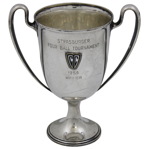 1954 Interlachen Country Club Strasburger Four Ball Tournament Tiffany & Co. Sterling Silver Trophy