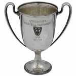 1954 Interlachen Country Club Strasburger Four Ball Tournament Tiffany & Co. Sterling Silver Trophy