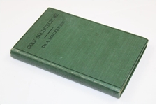 1920 'Golf Architecture' 1st Ed. Book by Dr. A. Mackenzie with Pencil Inscription from Sister Mary