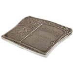 1916 Large French 'Societe de Golf de Paris' Sterling Silver Medal Awarded to E. Columbier in 1916