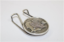 Circa 1979 Augusta National Golf Club Garrard & Co. Sterling Silver Money Clip