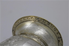 1915 Onwentsia Club Sterling Silver Goblet Members Golf Tournament Best Ball Foursome Trophy
