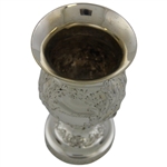 1915 Onwentsia Club Sterling Silver Goblet Members Golf Tournament Best Ball Foursome Trophy