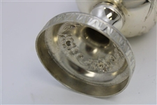 1915 Onwentsia Club Sterling Silver Goblet Members Golf Tournament Best Ball Foursome Trophy
