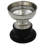 1917 Royal Portrush Sterling Silver Trophy on Plinth Won by C.R.C. Leich