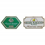 2020 Augusta National Womens Amateur Pin (Cancelled) Plus 2019 Berckmans Place Pin