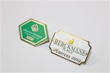 2020 Augusta National Women's Amateur Pin (Cancelled) Plus 2019 Berckmans Place Pin