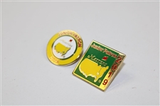 2018 & 2019 Masters Junior Patron Pins - Circle & Square