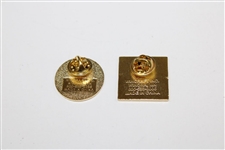 2018 & 2019 Masters Junior Patron Pins - Circle & Square
