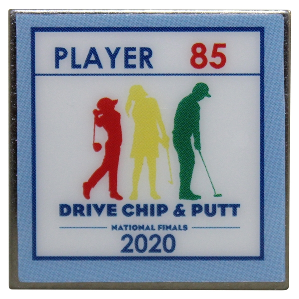2020 Drive Chip & Putt Contestant Badge #85 - Unused Due to Canceled Event