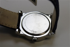 Bobby Jones SS Watch in Wooden Case with 2 Interchangeable Bands - New Battery & New with Tags