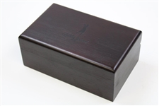 Bobby Jones SS Watch in Wooden Case with 2 Interchangeable Bands - New Battery & New with Tags