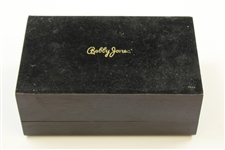 Bobby Jones SS Watch in Wooden Case with 2 Interchangeable Bands - New Battery & New with Tags
