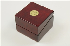 Masters 'Clubhouse' World Desk Clock in Wooden Case