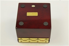 Masters 'Clubhouse' World Desk Clock in Wooden Case