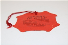 1939 US Open at Philadelphia CC Saturday Ticket #4530 w/Original String - Nelson/Wood/Shute Playoff
