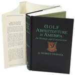 Golf Architecture in America' by George C. Thomas - New Unopened
