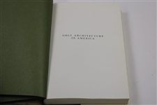 Golf Architecture in America' by George C. Thomas - New Unopened