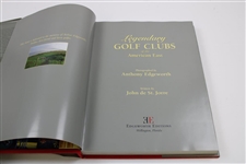 2003 'Legendary Golf Clubs of the American East' Book by John de St. Jorre
