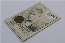 Bobby Jones 1923 Penny Card AUTH INK “Office Proof 1 of 1”