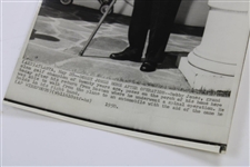 1950 Bobby Jones After Operation at His Home in Atlanta Press Photo - 1959 Houston Post