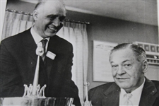 1963 Bobby Jones Receives the Walter Hagen Award at Augusta National AP Press Photo - 1989 Chronicle